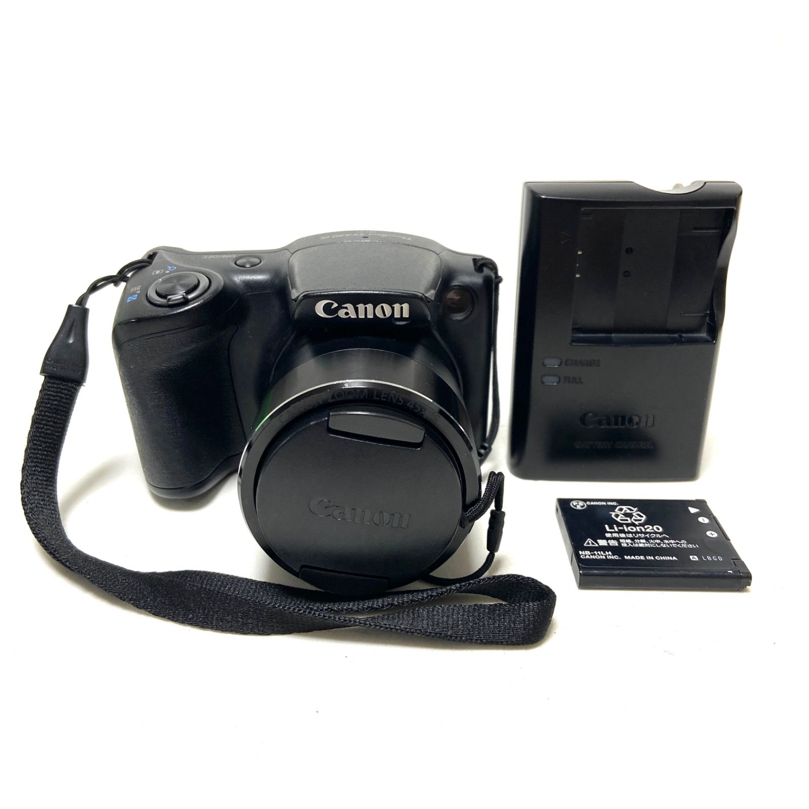 Canon PowerShot SX430 IS デジタルカメラ キャノン パワーショット PC2334 ブラック