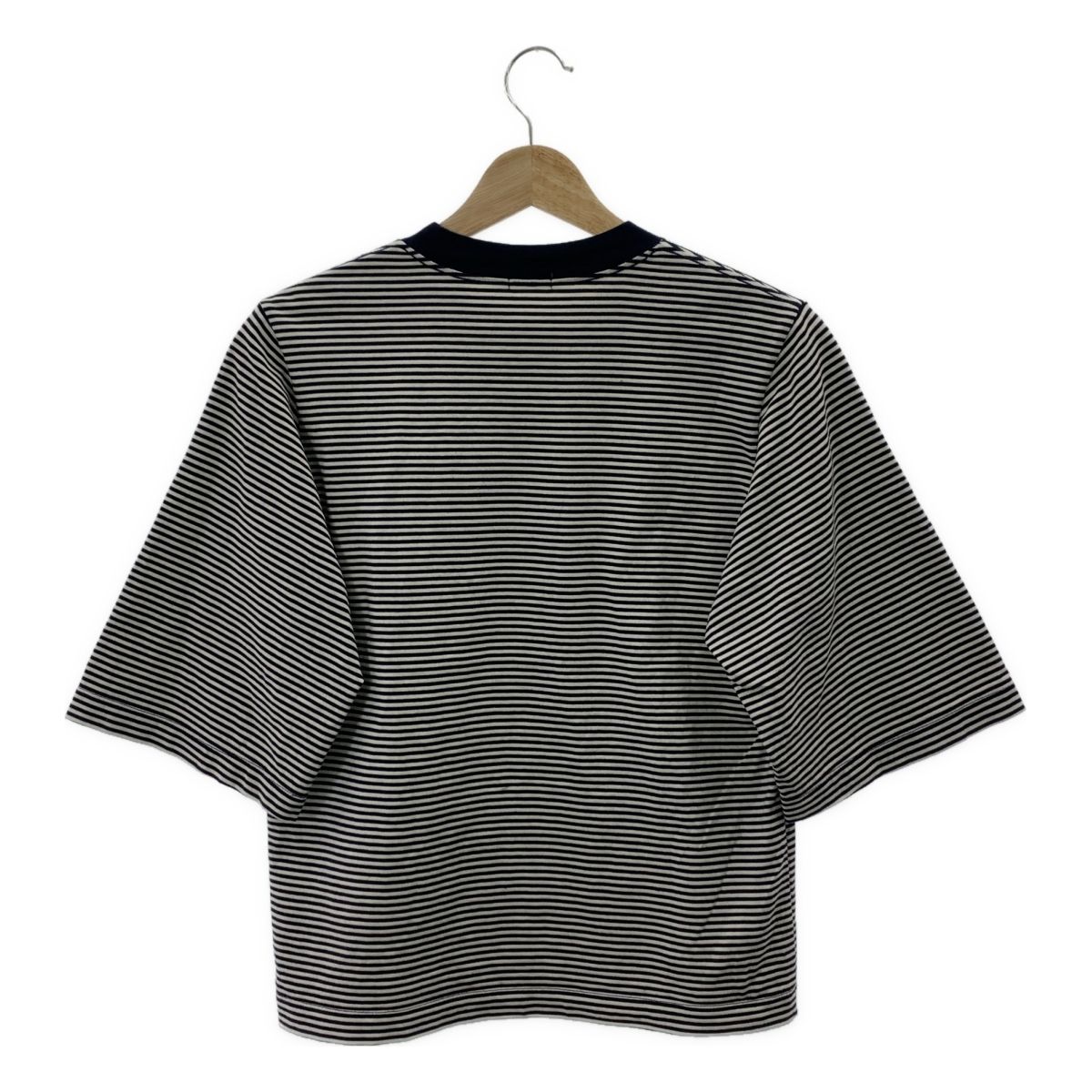LOEFF スビンコットンボーダー5分袖クルーネックTシャツ LOEFF（ロエフ）の「＜LOEFF＞スビンコットン ボーダー 5分袖