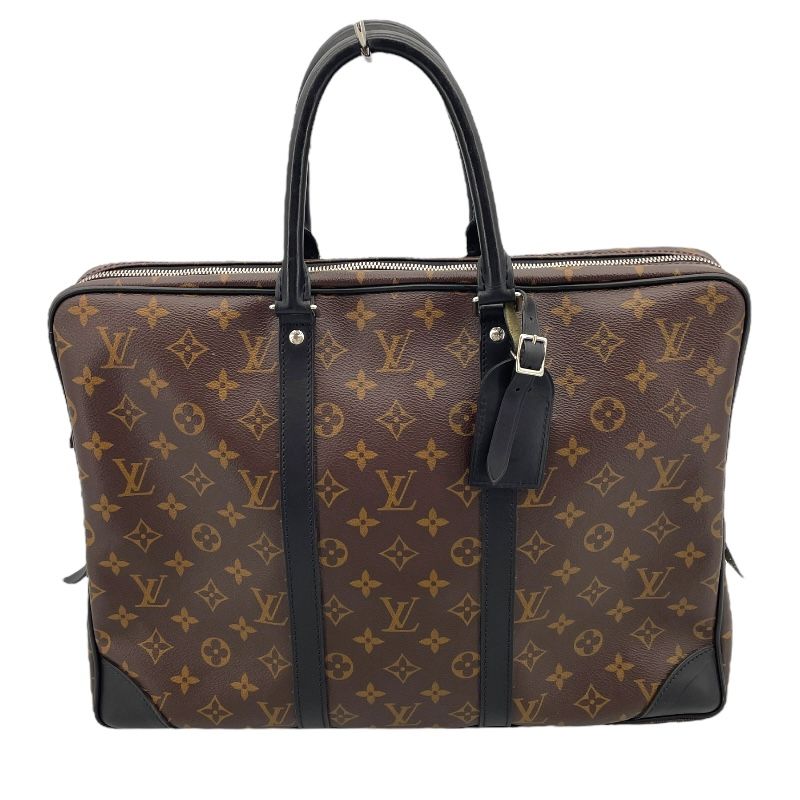 ルイ ヴィトン LOUIS VUITTON ポルトドキュマン ヴォワヤージュ Ｍ40225 ブラウン モノグラム エクリプス メンズ ビジネスバッグ
