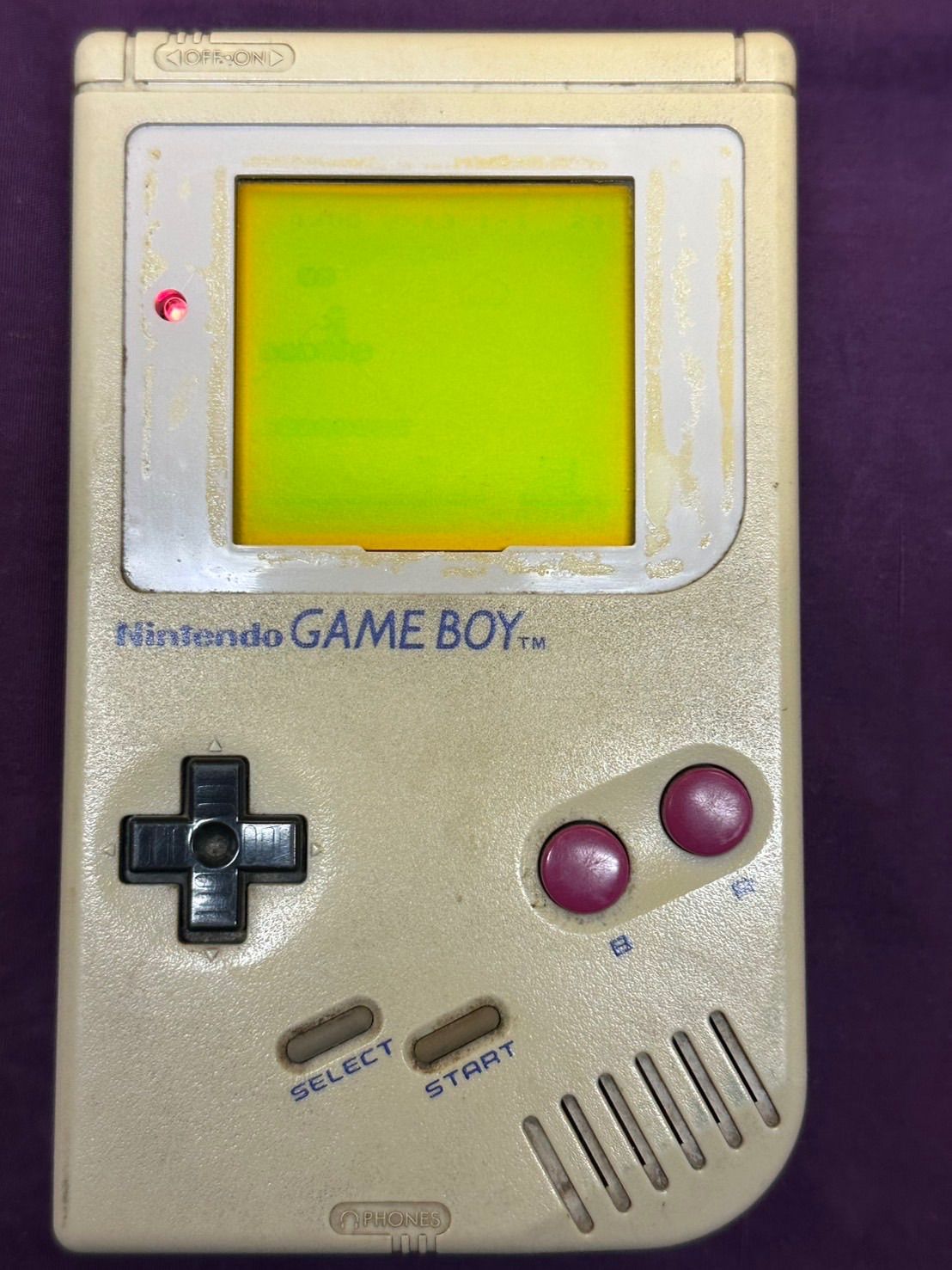 ニンテンドー　初代ゲームボーイ　本体＆スーパーマリオランドカセット ニンテンドー 初代ゲームボーイ 本体＆スーパーマリオランド