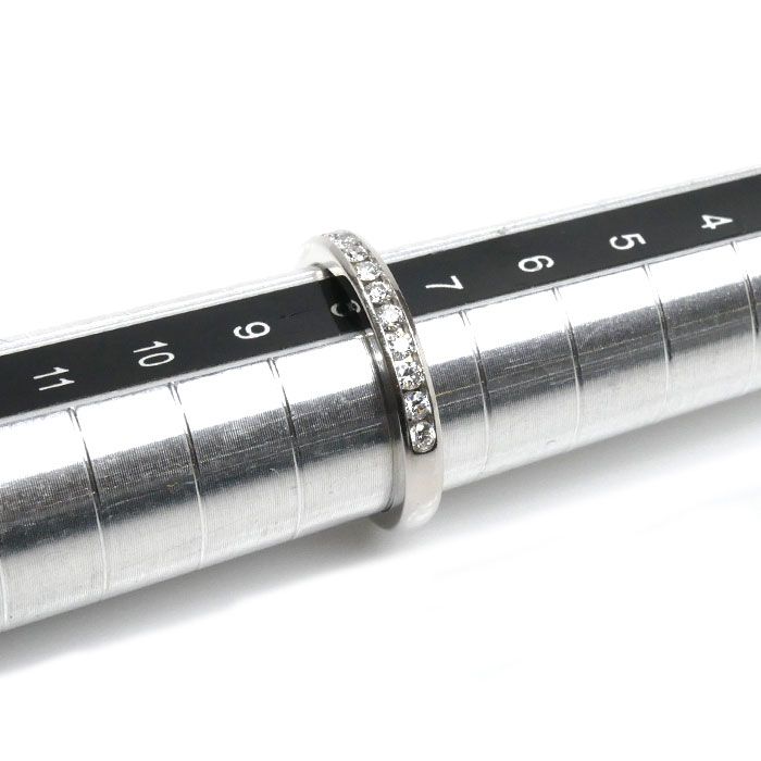 TIFFANY&Co. ティファニー Pt950プラチナ ハーフサークル リング・指輪  