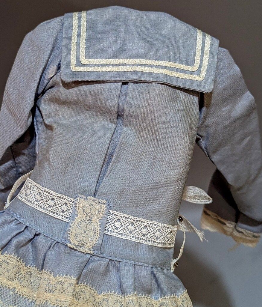 標本室 ドール衣装 セーラー襟 ドレスセット ハーフパンツ ボンネット 水色 WWW_STEELWINDOWSANDDOORS_COM