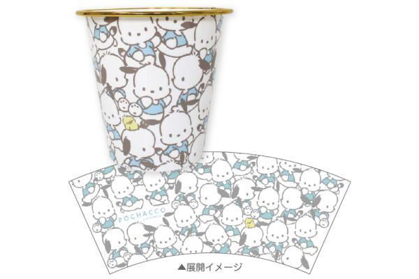 T [Free Shipping] [Sanrio Characters] Petit Dust Box [Gyugyu 2] [Pochakko] [Puppy] [Trash Can] [Dust Box] [Box] [Accessory Case] [Trash Bin] [Interior] [Miscellaneous Goods] [Goods] [Cute] [TE]