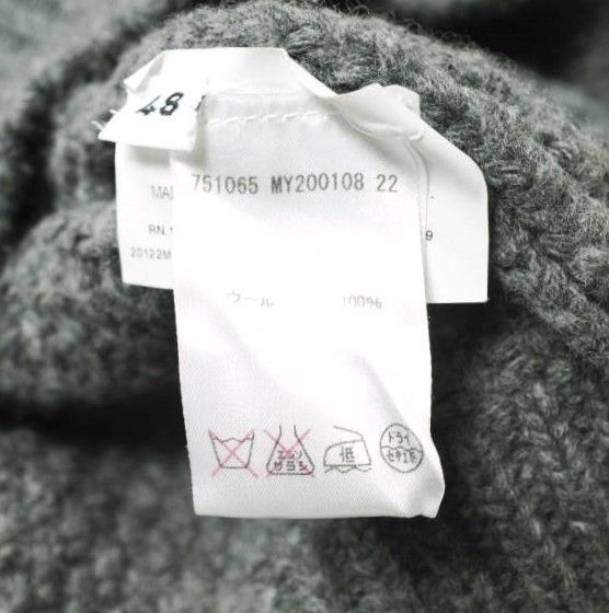 JIL SANDER ジルサンダー イタリア製 12AW RAF SIMONS期 ラペル付き