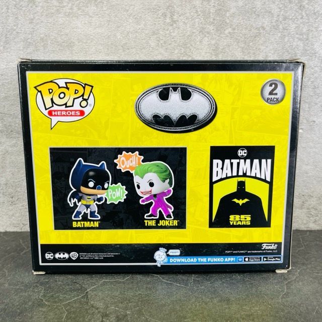 未使用 Funko Pop! HEROES BATMAN&THE JOKER フィギュア 2体セット 