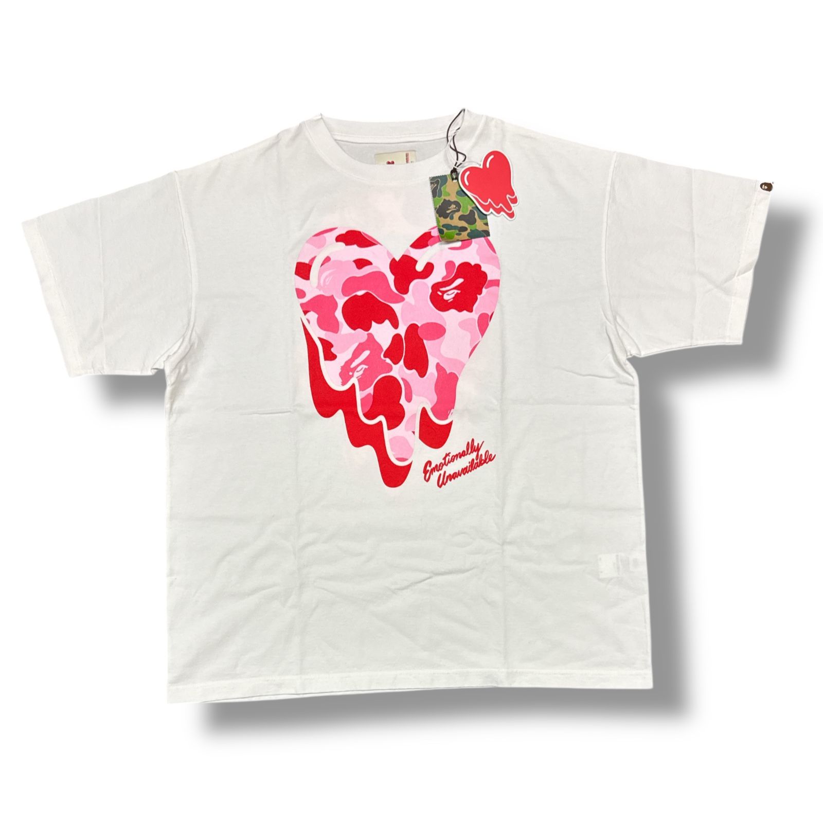 参考上代30800円 未使用品 A BATHING APE × EMOTIONALLY UNAVAILABLE 