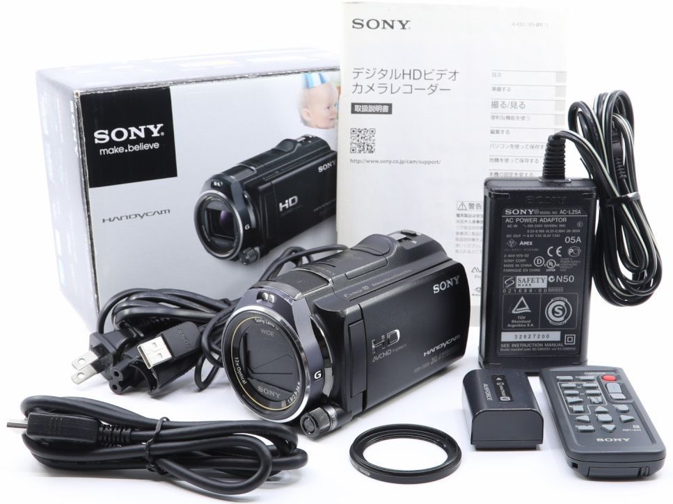 宅配 ＜良品＞ SONY ビデオカメラ HAN DYCAM HDR-CX630V (No.2559