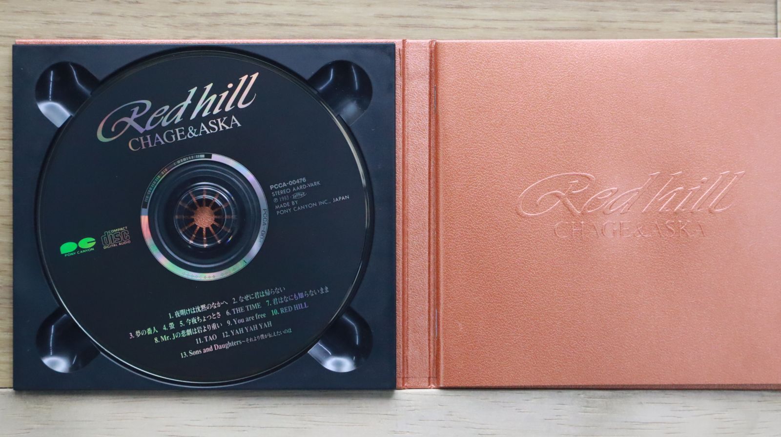 国内盤CD☆チャゲ&飛鳥/CHAGE and ASKA□ RED HILL 【PCCA00476