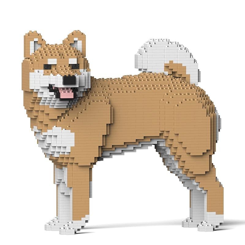 JEKCA ジェッカブロック 柴犬 ベージュ 02S-M02 Sculptor