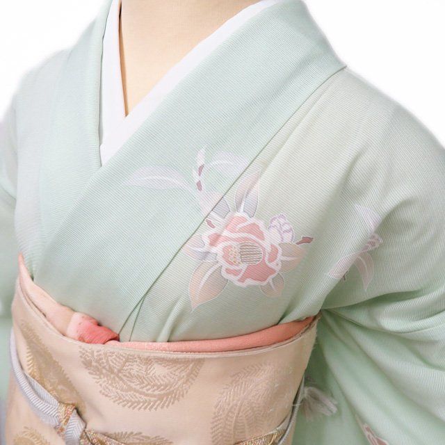 夏物 夏着物 訪問着 着物 未使用 正絹 絽 フォーマル 銀駒刺繍