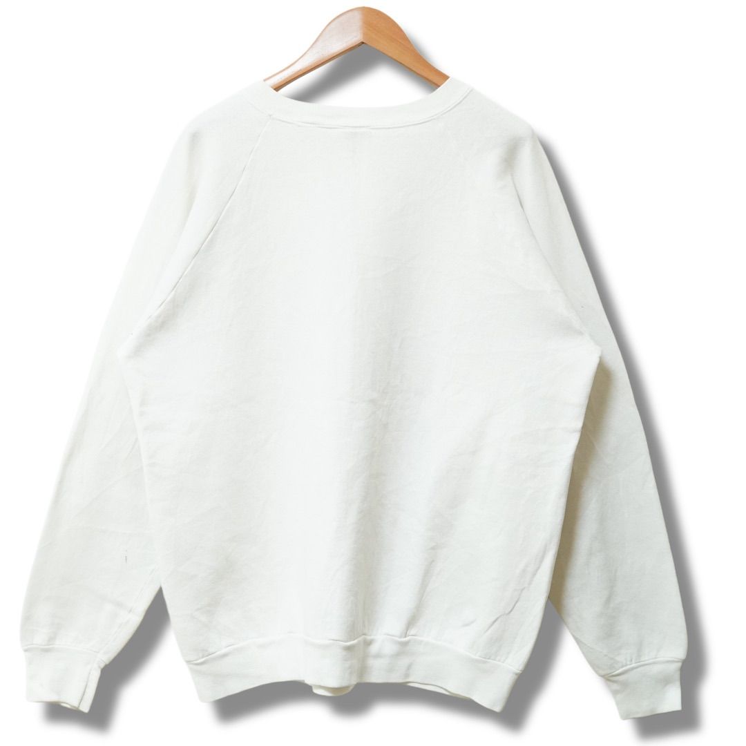 激レア フルーツオブザルーム Reebok スウェット XL ホワイト 90s USA 