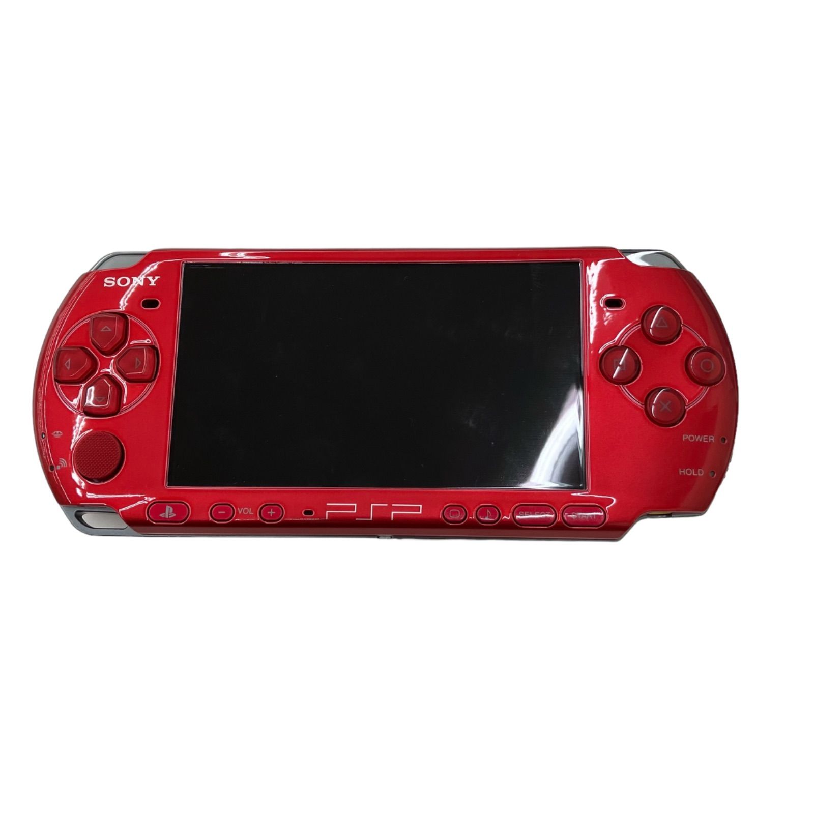 SONY PlayStation Portable PSP-3000中期 ラディアント・レッド 動作未確認品