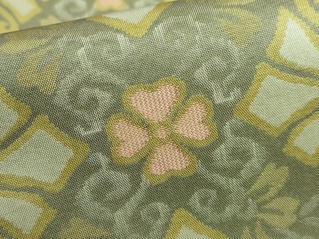 平和屋本店□最高級 人間国宝 北村武資 経錦 六通柄袋帯 花菱紋 逸品