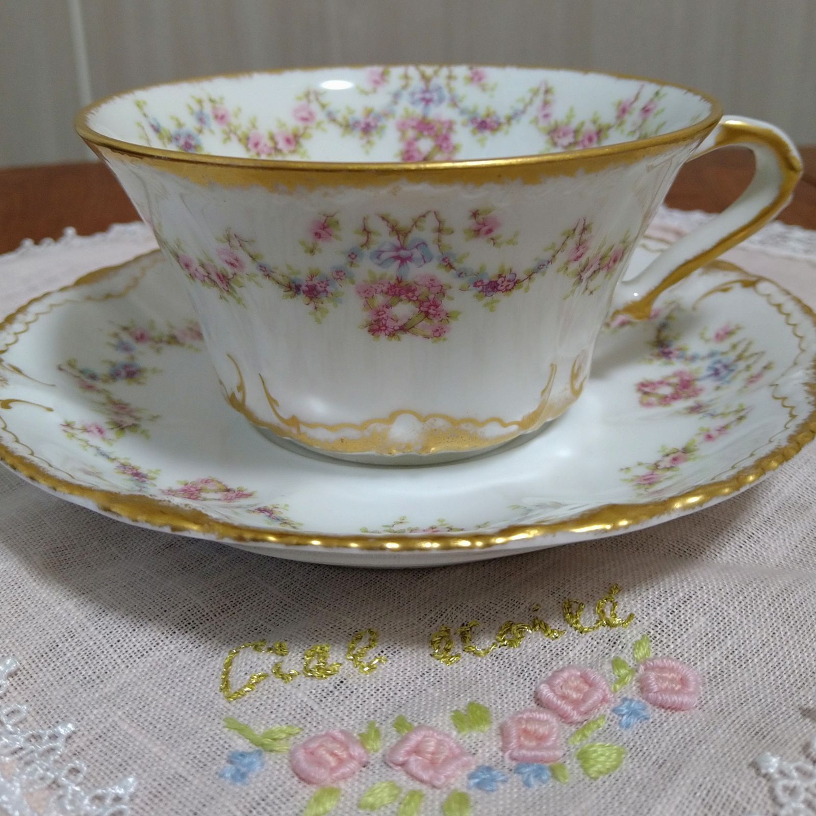 セオドア　アビランド リモージュ 597 ベリーボウル　④ 4枚セット セオドア アビランド リモージュ 597 ベリーボウル ④ 4枚セット