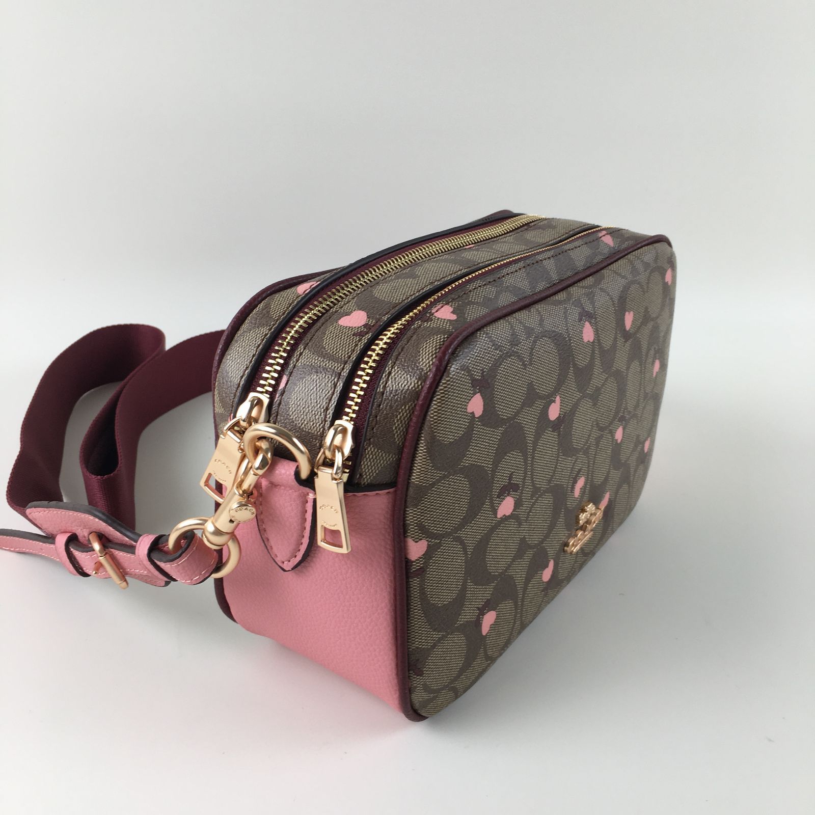 新品 COACH コーチ バッグ 3239 花柄 ショルダーバッグ 2WAYバッグ  