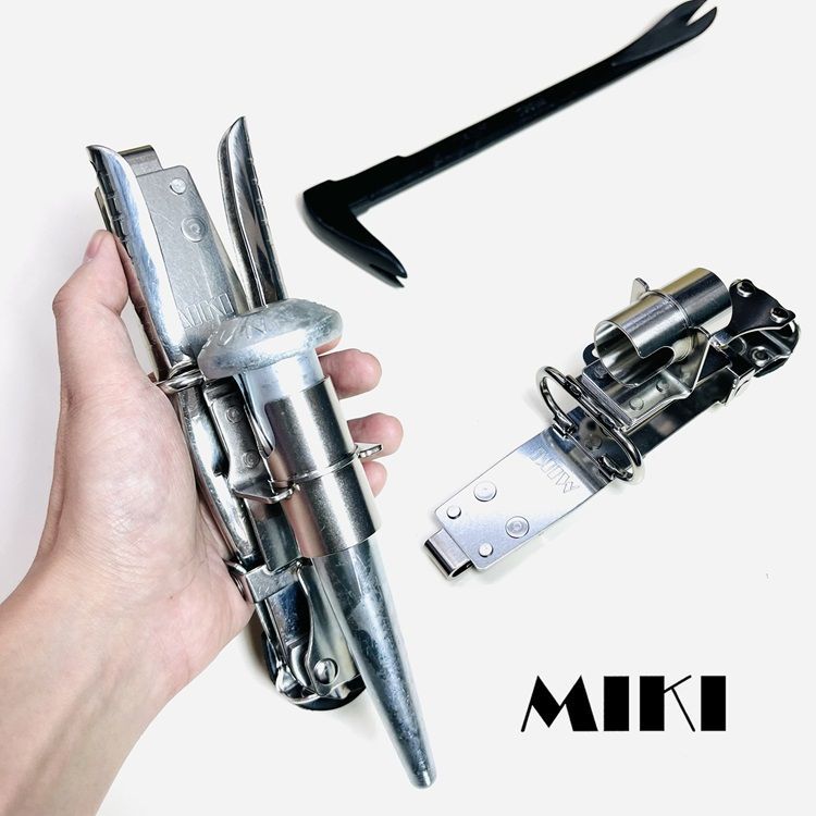 三貴MIKI 工具ホルダー工具差し SPH着脱タイプ SPH59X ミゼットカッター ミニバール ヨセポンチ ボール芯など ステンレス 牛表革使用