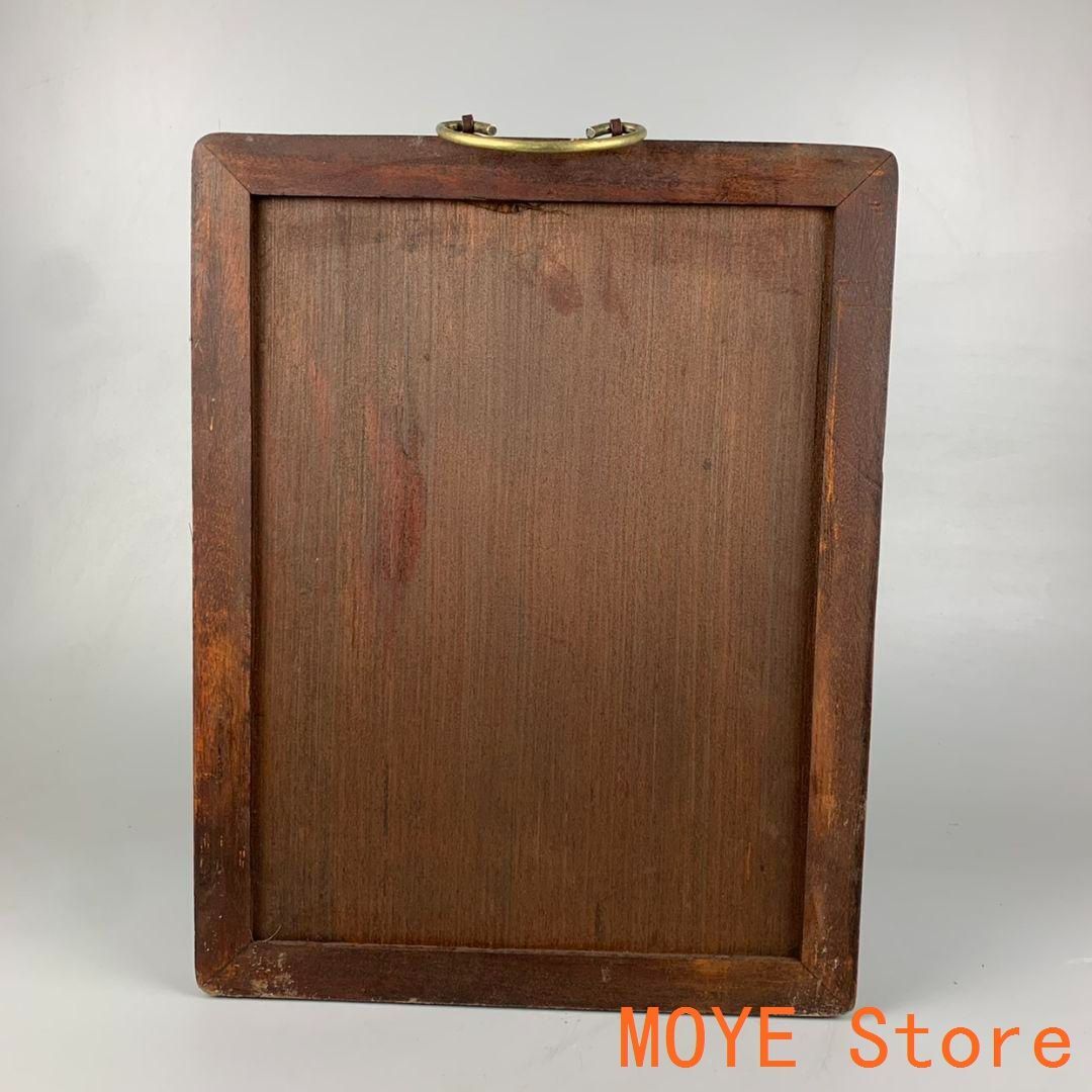 景徳鎮 陶磁器 パステル人物国色天香磁板画 磁器置物 装飾品 工芸品 美術品 景徳鎮 パステル陶板画画富貴平和 掛け屏応接間 茶室 書斎 装飾
