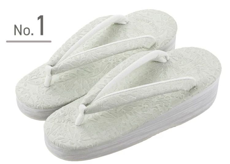 菱屋謹製カレンブロッソ カフェ草履 Sor M orＬ