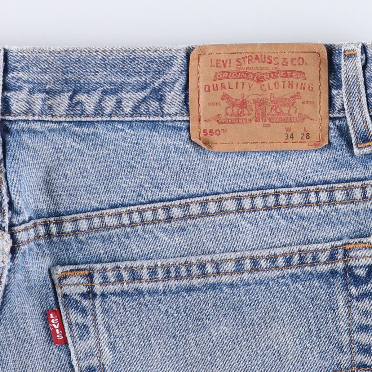 HUSKY テーパードデニムパンツ