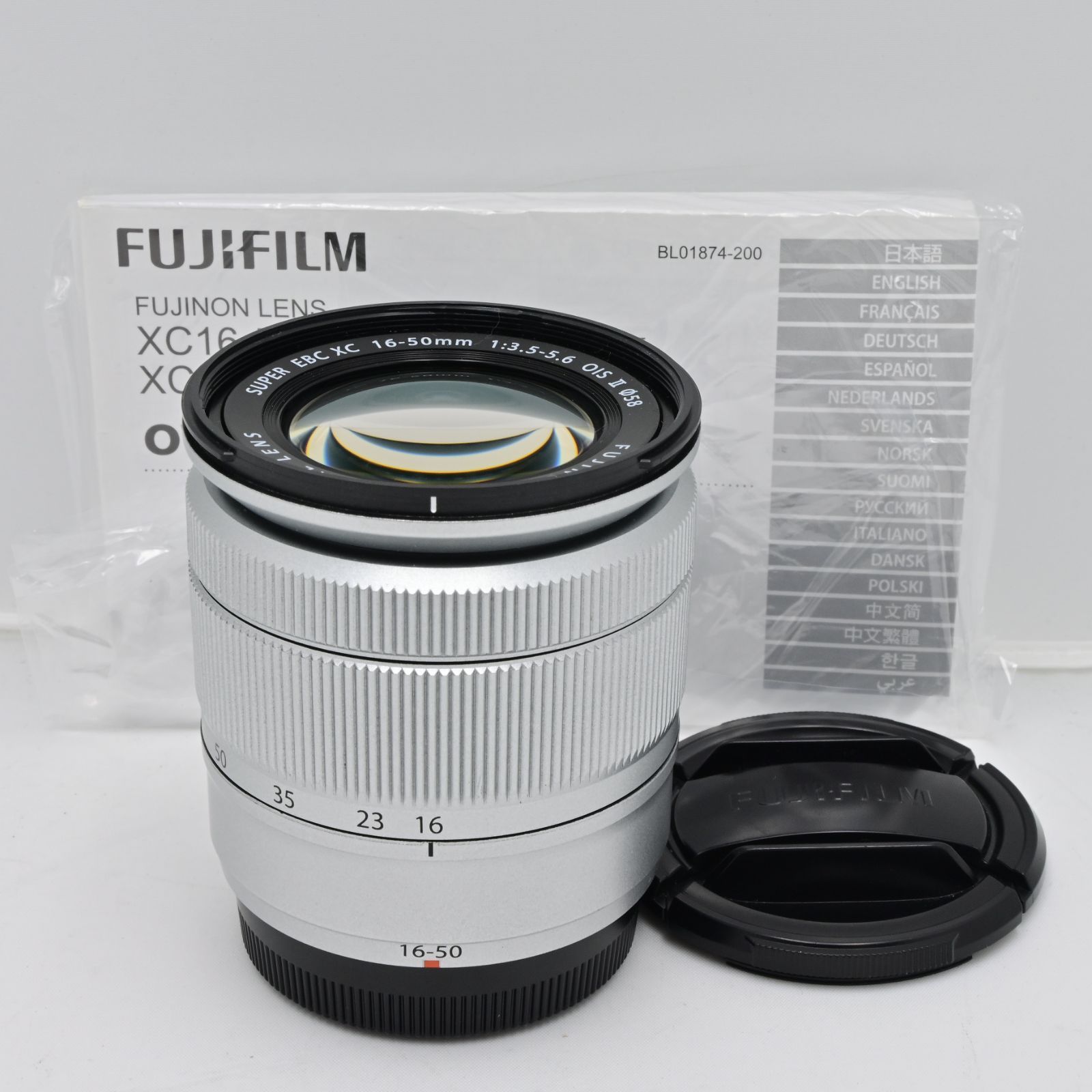 富士フイルム(FUJIFILM) 標準ズームレンズ XC16-50mmF3.5-5.6 OIS II S シルバー - メルカリ