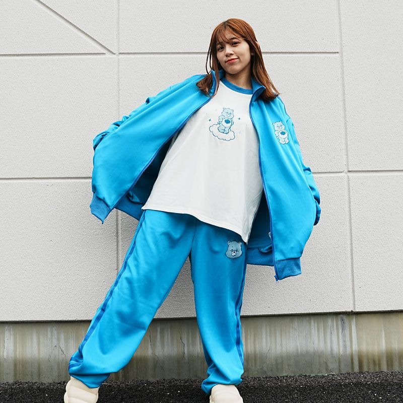 ACDC RAG エーシーディーシーラグ ケアベア ジャケット ブルー