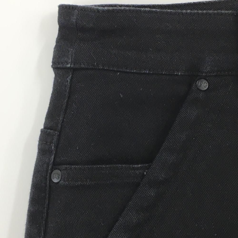 パーリーゲイツ スカート 黒×パープル ストレッチ ロゴ刺しゅう パーリーゲイツ スカート 黒×パープル ストレッチ ロゴ刺しゅう