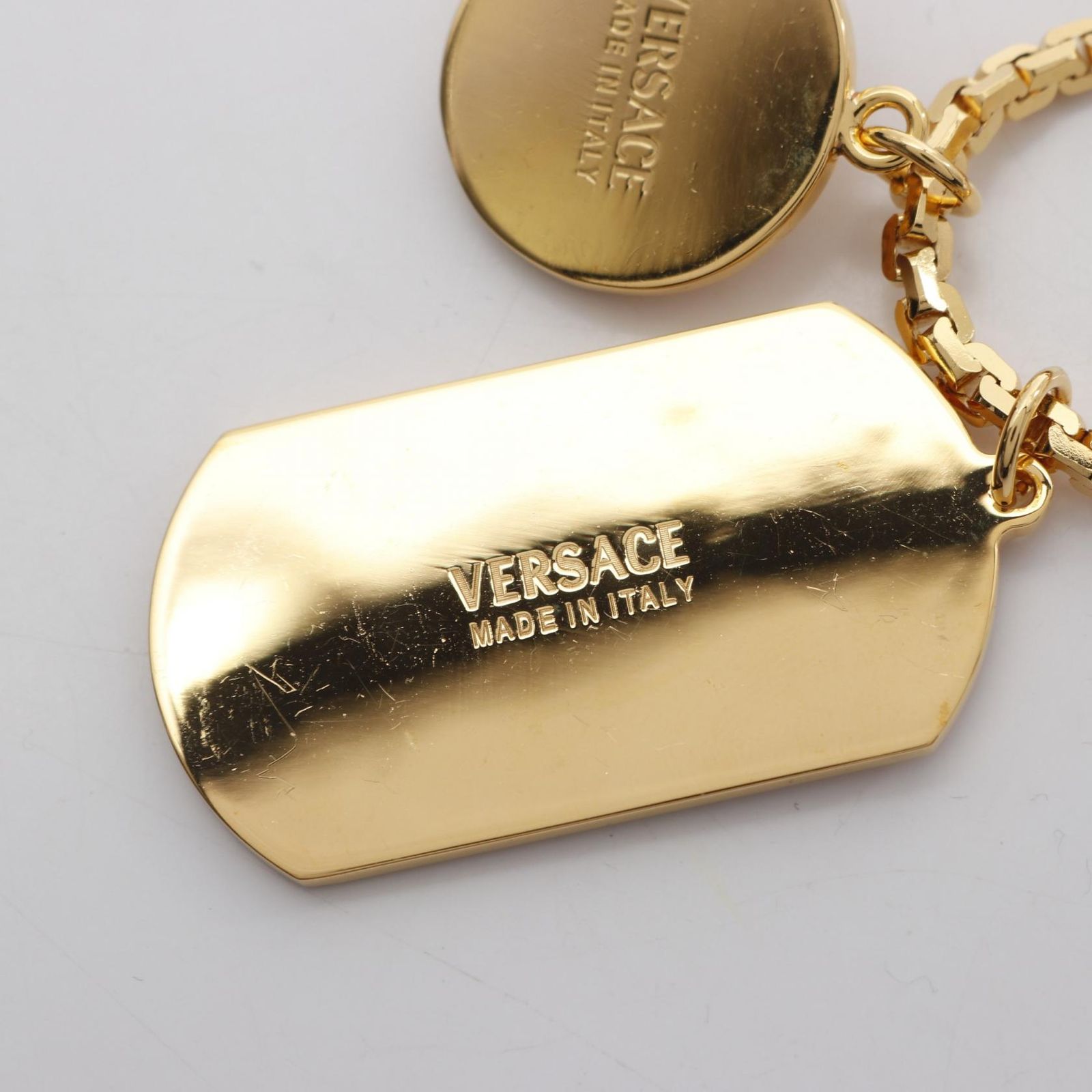 ヴェルサーチ VERSACE ネックレス メデューサ プレート DG14698 DJMS 