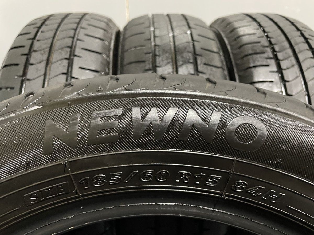 送料込み185/60r15BRIDGESTONE NEWNO 4本セットバリ山 2025年製造 ブリヂストン 185/60R15 NEWNO ニューノ 新品タイヤ4本