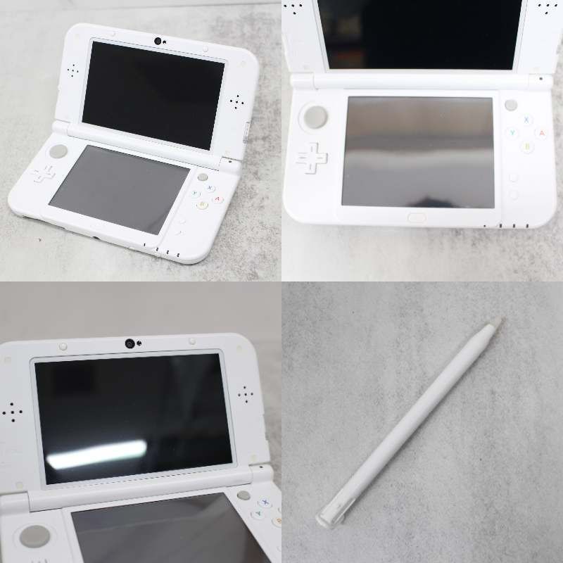 任天堂 ニンテンドー3DSLL ホワイト ゲームソフト2本付き