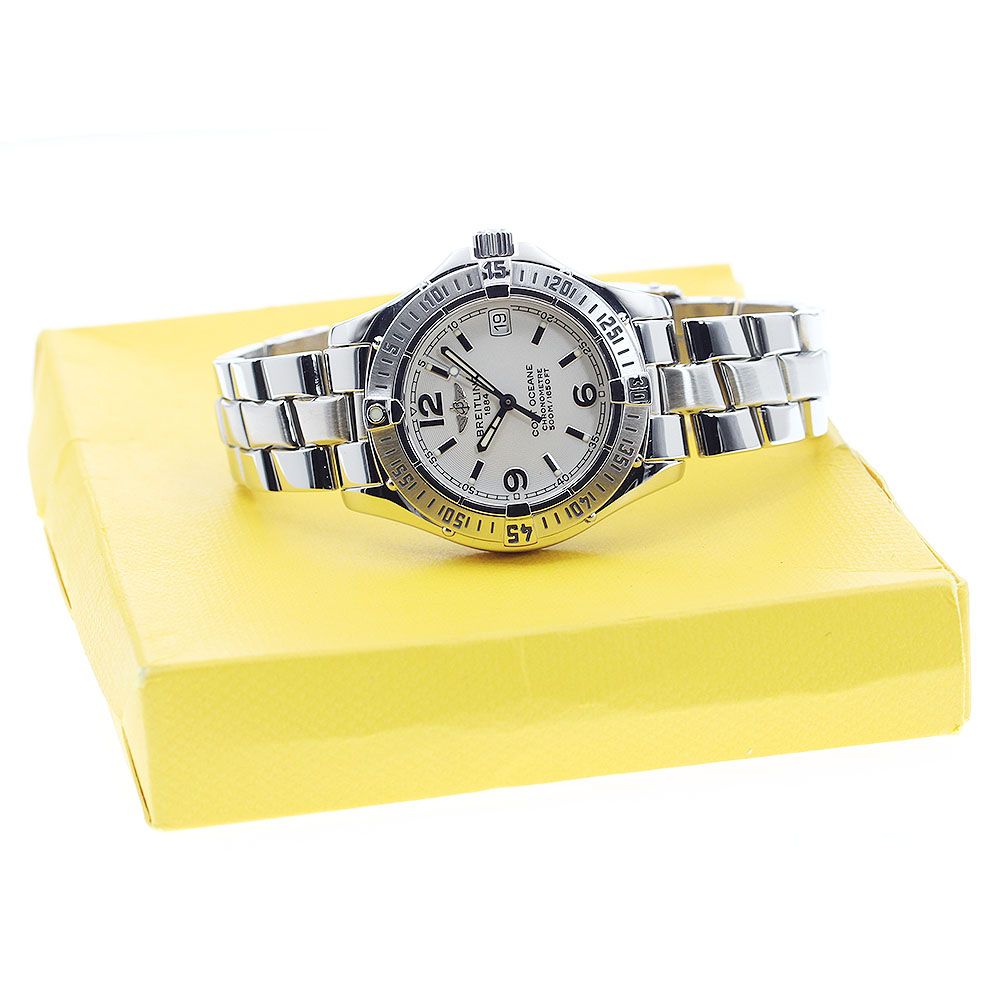 ブライトリング BREITLING A77350 コルトオーシャン デイト クォーツ レディース _906002