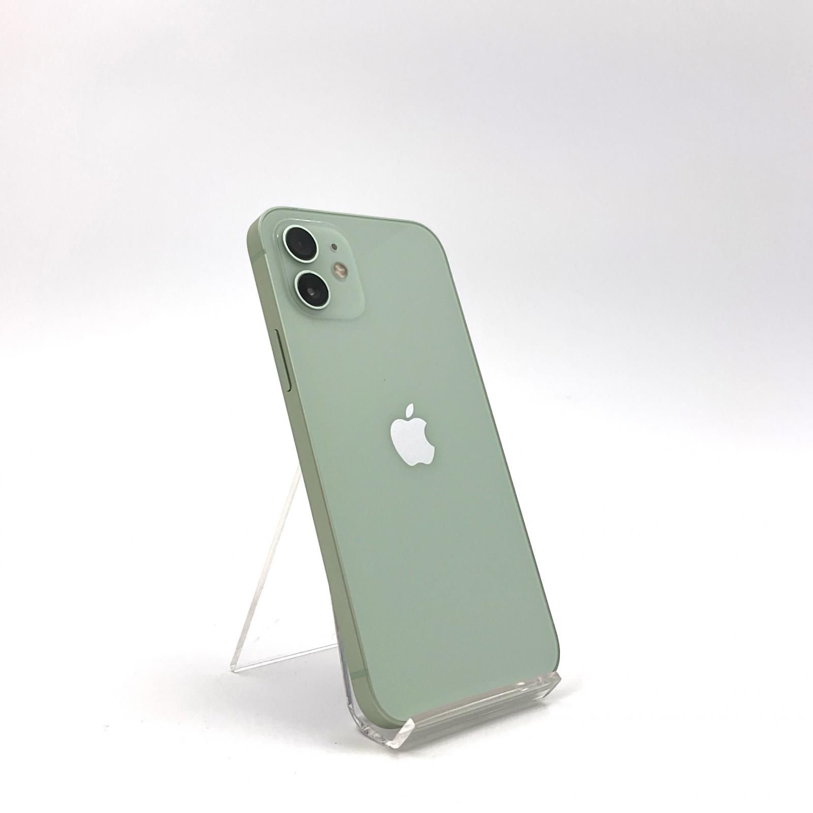 【全額返金保証】【最速発送】Apple iPhone 12 64GB グリーン モバイル 動作確認済 88% 白ロム