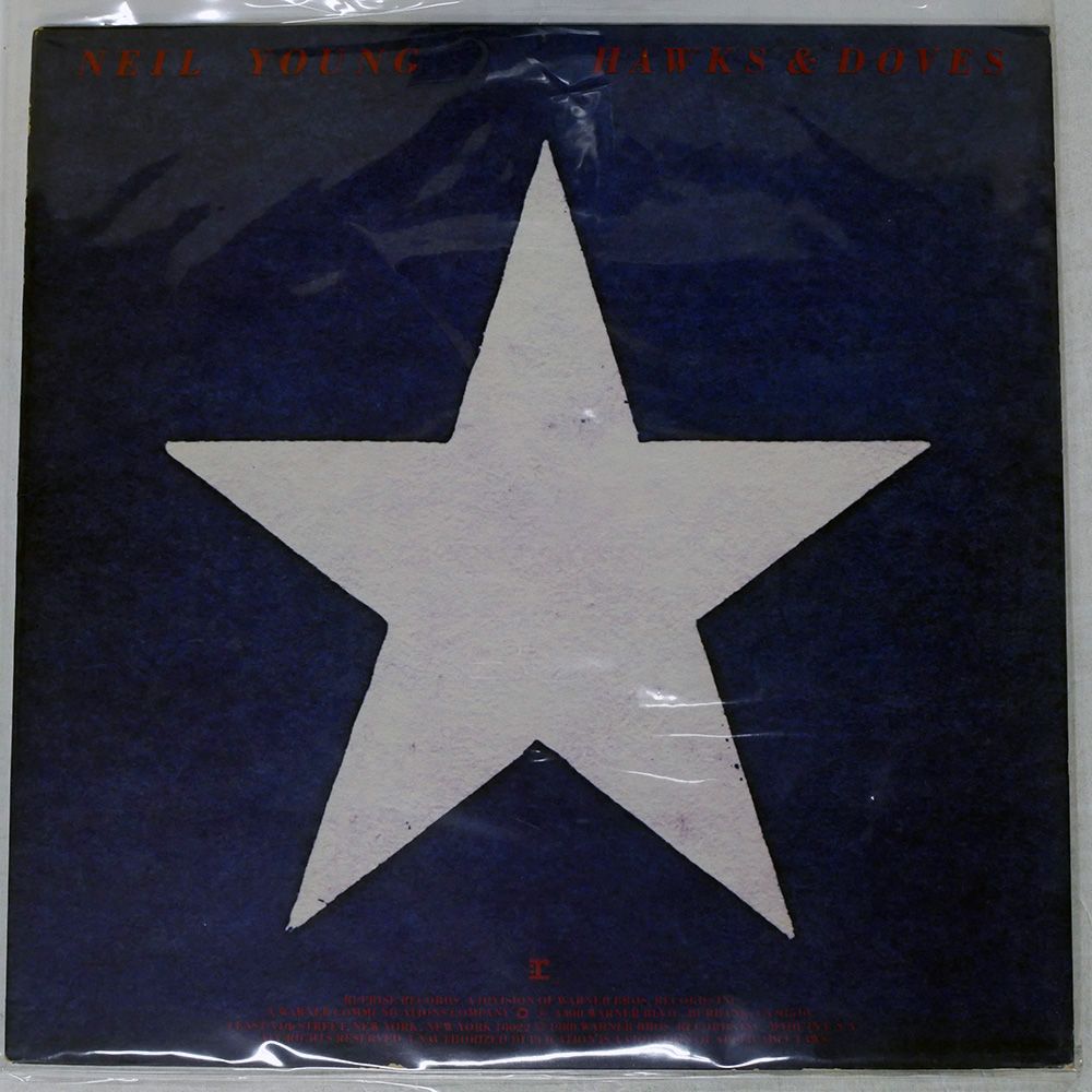 米 US盤 NEIL YOUNG/HAWKS & DOVES/REPRISE HS2297 LP - メルカリ