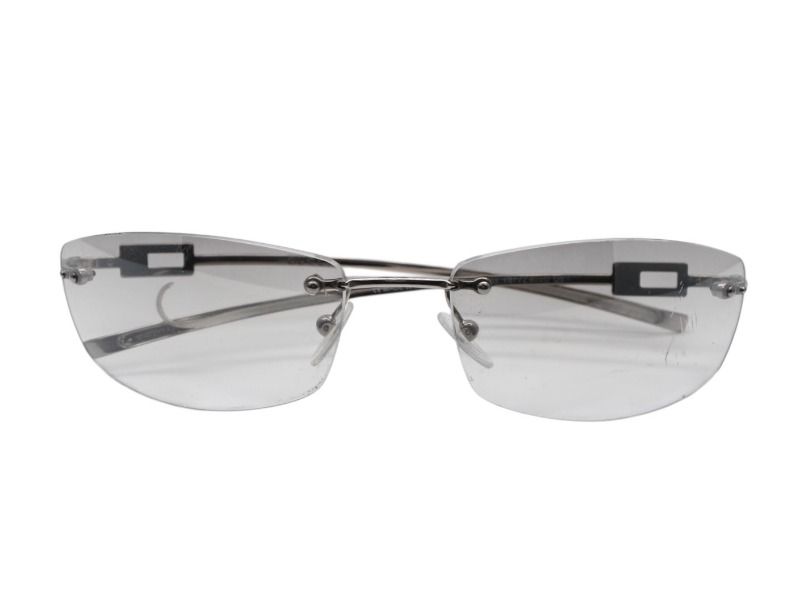 GUCCI グッチ リムレスサングラス GG 1784|STRASS YB7VZ サイズ60◻︎17 125 ラインストーン シルバー 4b007430