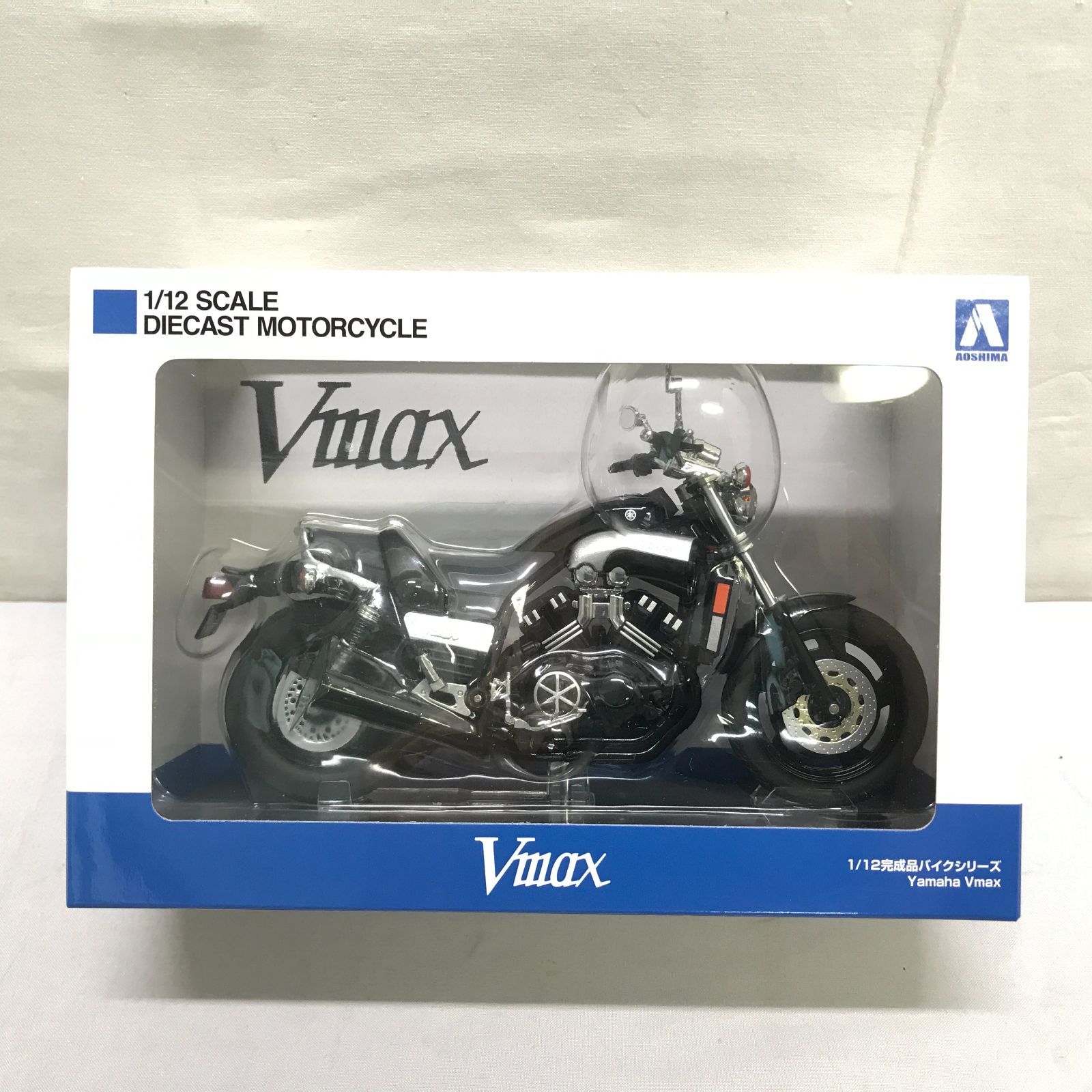 アオシマ 完成品バイク 1/12 YAMAHA Vmax ブラック2 【公式通販】 アオシマ 完成品バイク 1/12 YAMAHA Vmax ブラック2 【公式通販】