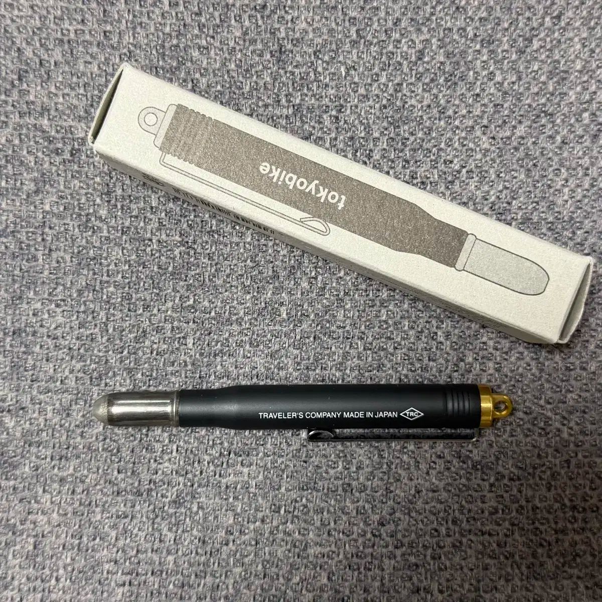 トラベラーズノート BRASSボールペン x トキューバイク