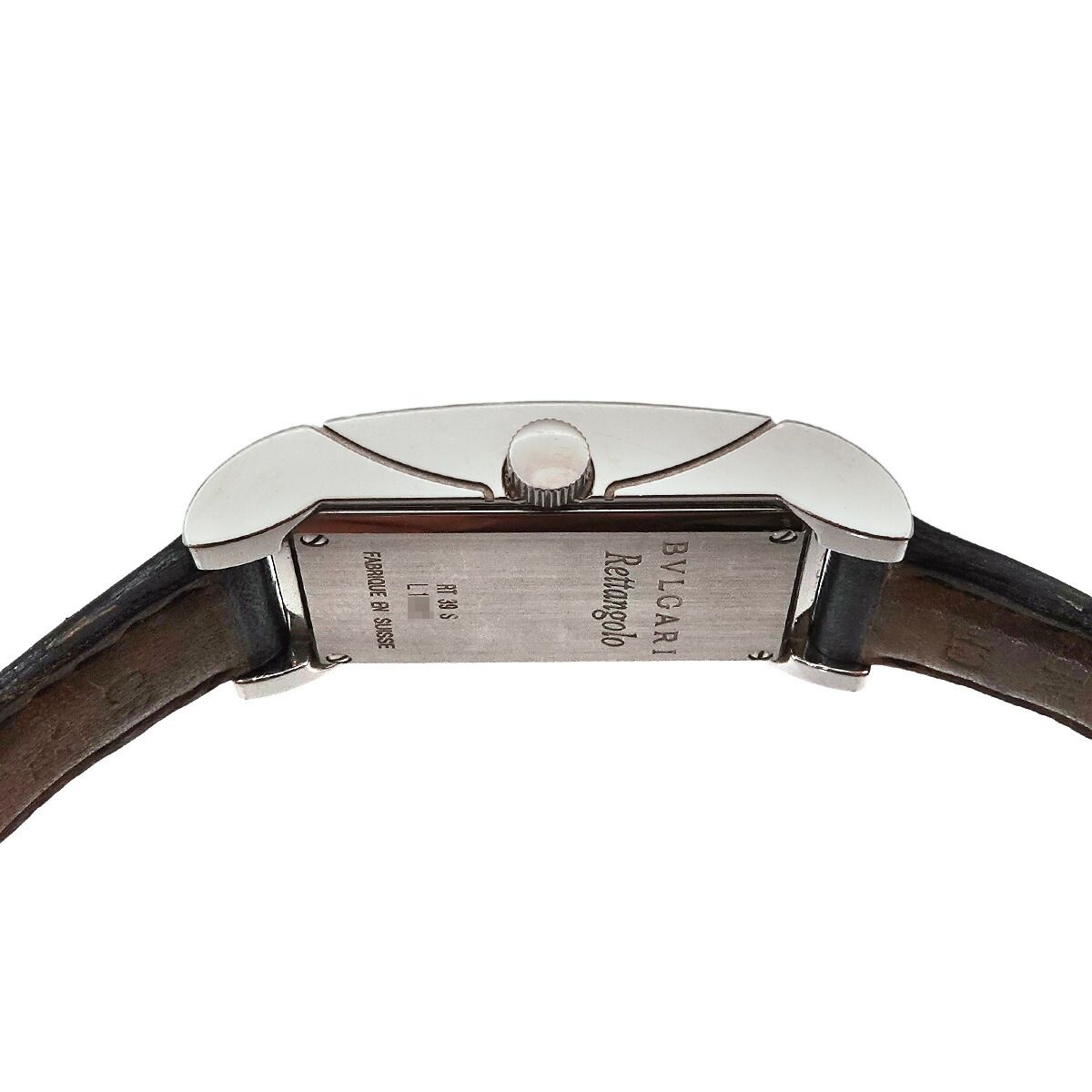 ブルガリ BVLGARI レッタンゴロ RT39S レディース 腕時計 ホワイト  