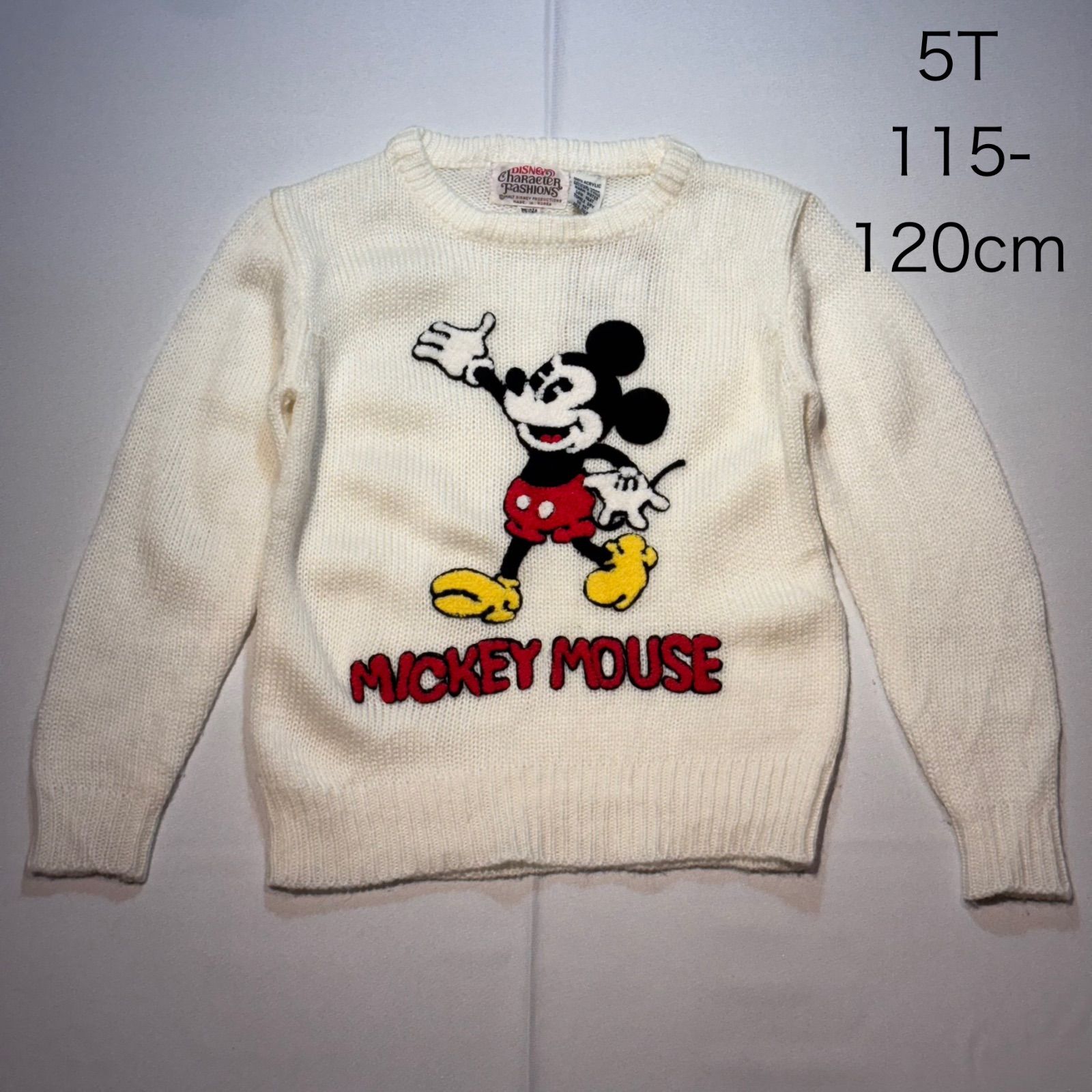Disney ディズニー セーター ニット Vintage キッズ 男の子 女の子