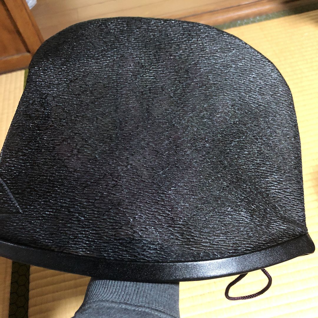 懐中烏帽子 本皮縁 袷仕立 新品 送料込 - メルカリ