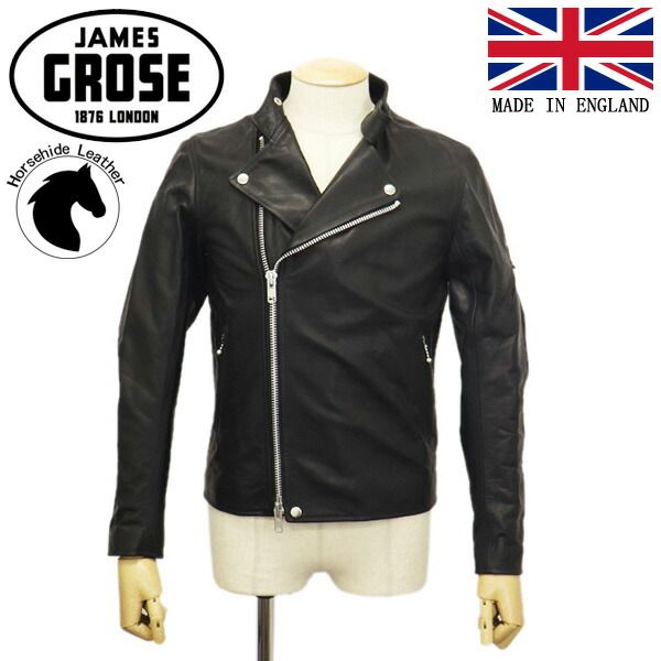 James Grose【RICARDE】 JAMES GROSE (ジェームスグロース) MEN'S RICARDE JACKET HORSE メンズ