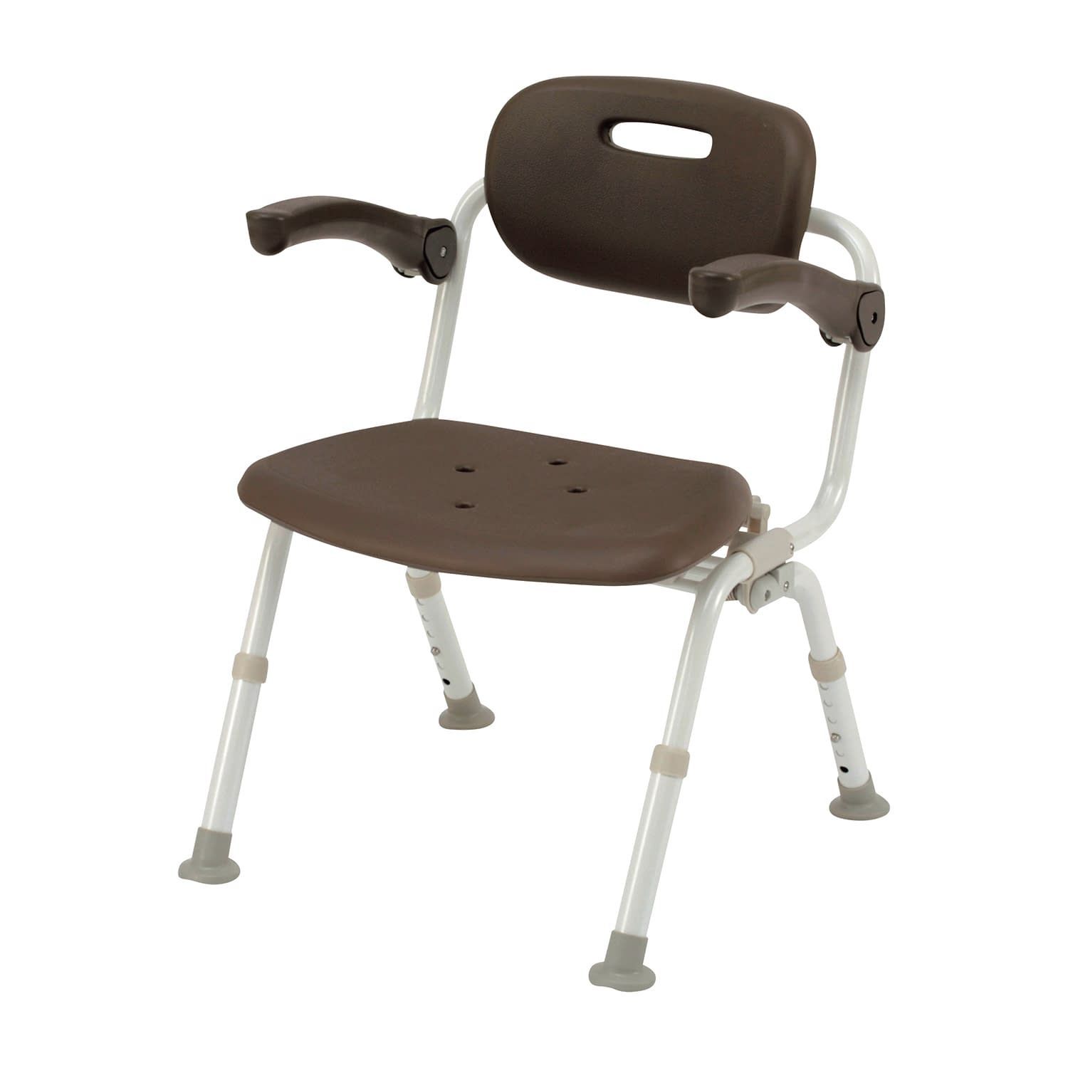 シャワーチェアワイドSP折りたたみN ワイドおりたたみN 風呂椅子 25-4584-01 パナソニックエイジフリー PN-L41622BR モカブラウン