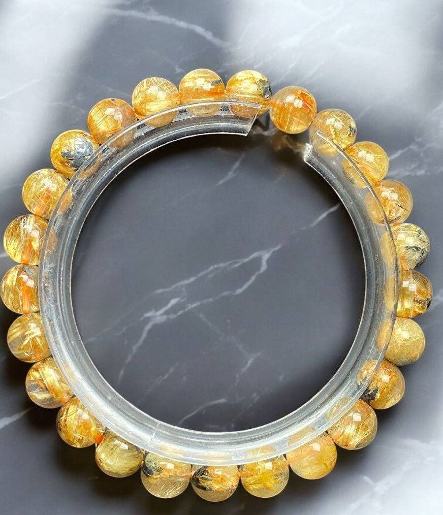 hue7j5]太陽放射タイチンルチル 超品位 8mm 式神封入 - メルカリ 