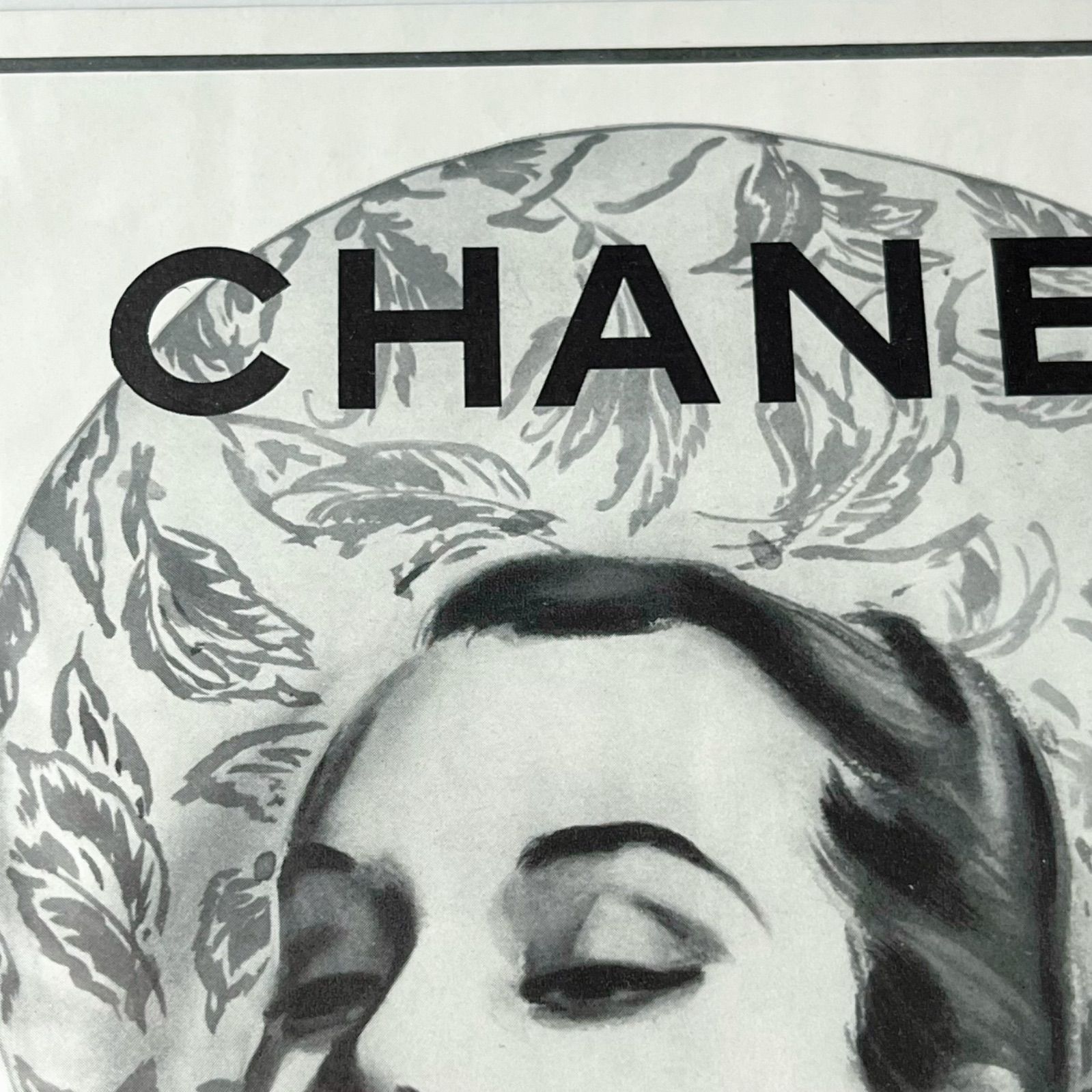 1941＞ CHANEL シャネル アドバタイジング ポスター ヴィンテージ アートポスター 広告 - メルカリ