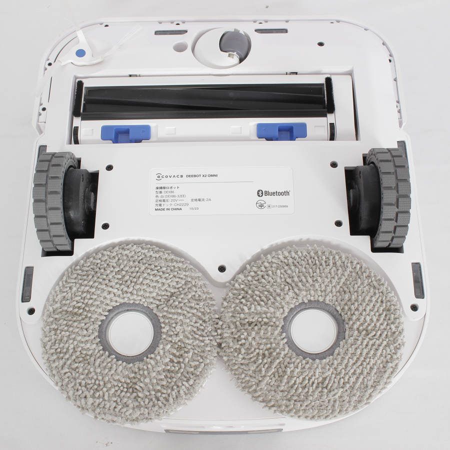 美品】ECOVACS DEEBOT X2 OMNI DEX86-32EE ホワイト ロボット 美品】ECOVACS DEEBOT X2 OMNI DEX86-32EE ホワイト ロボット