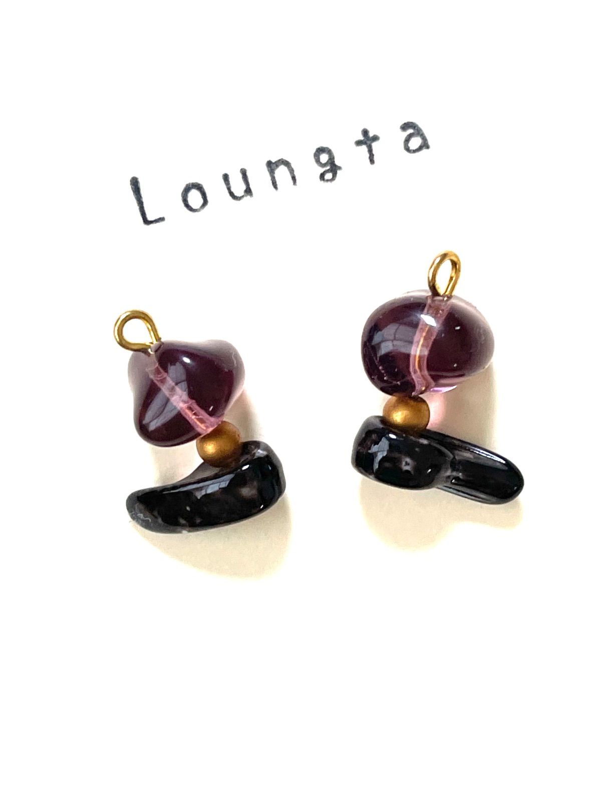 ハンドメイドピアス3066 surgical stainless rod pierce / サージカルステンレスロッドピアス