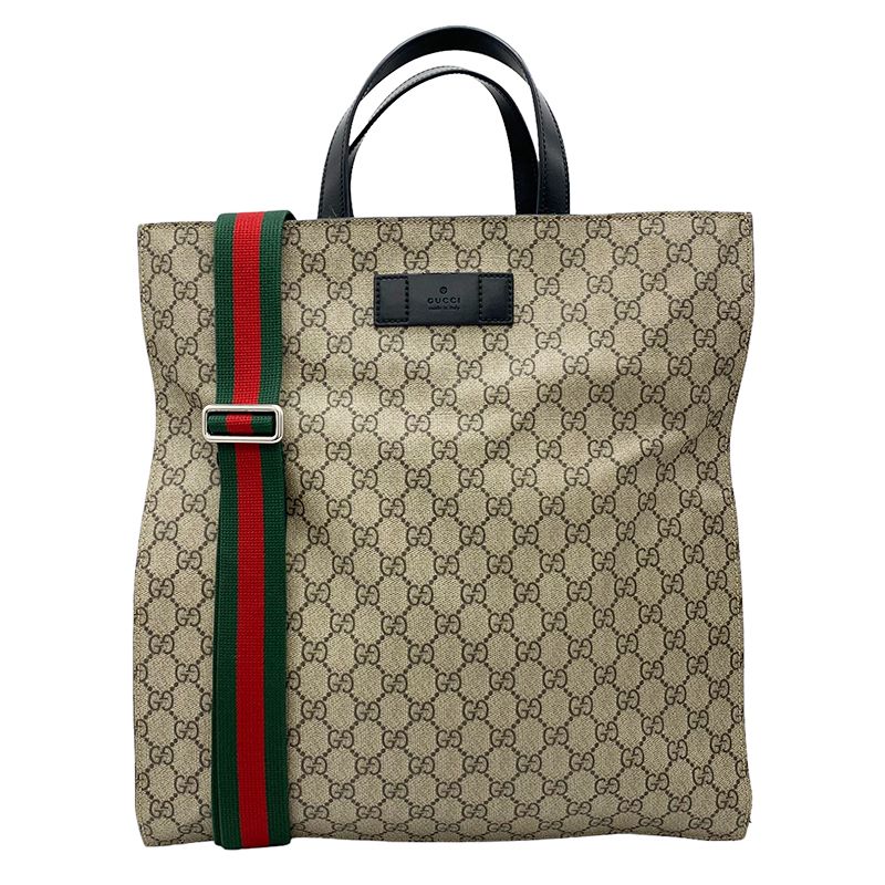 グッチ GUCCI GGスプリーム 2WAY トートバッグ トートバッグ - メルカリ