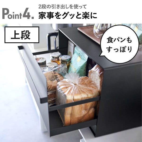 黒 スパイスラック