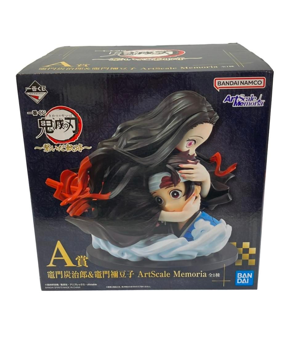 美品 鬼滅の刃 フィギュア 竈門炭治郎&竈門禰豆子 ArtScale Memoria A賞 一番くじ バンダイ 美品 鬼滅の刃 フィギュア 竈門炭治郎&竈門禰󠄀豆子 ArtScale