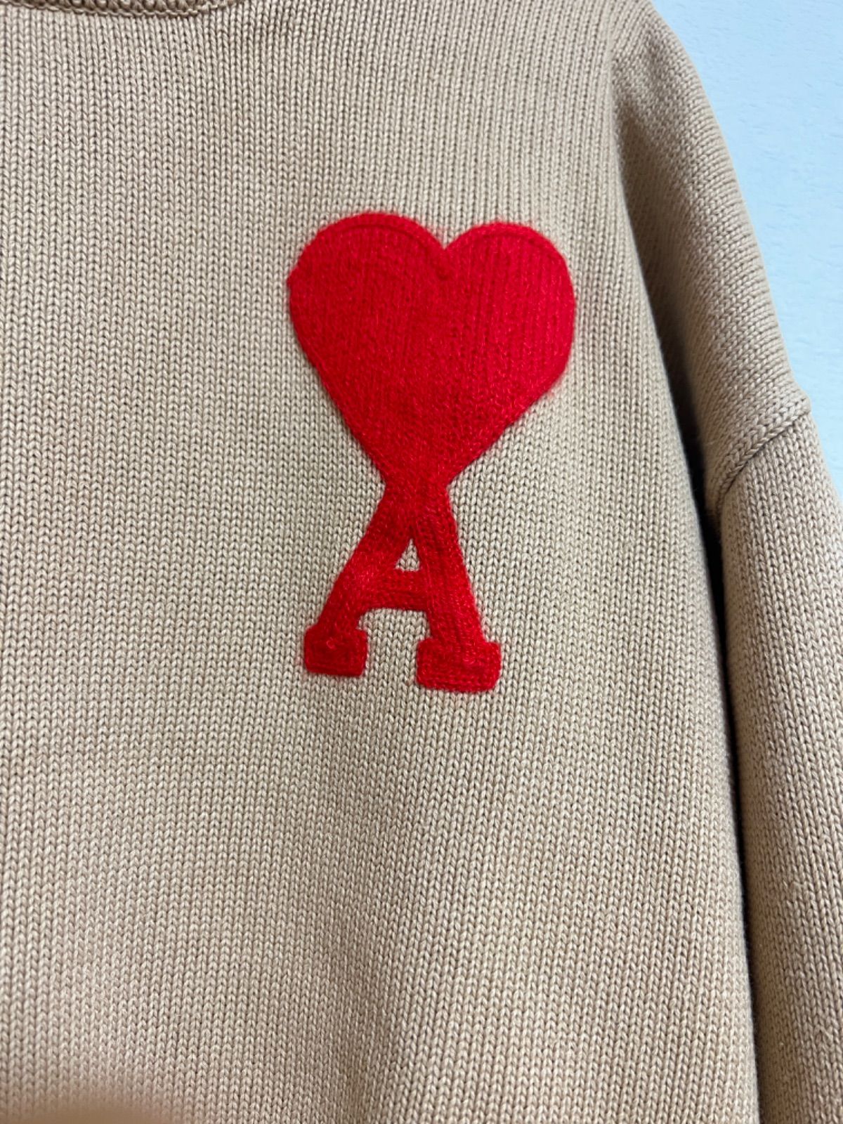 新品 amiparis AMI PARIS ニット セーター - SP - メルカリ