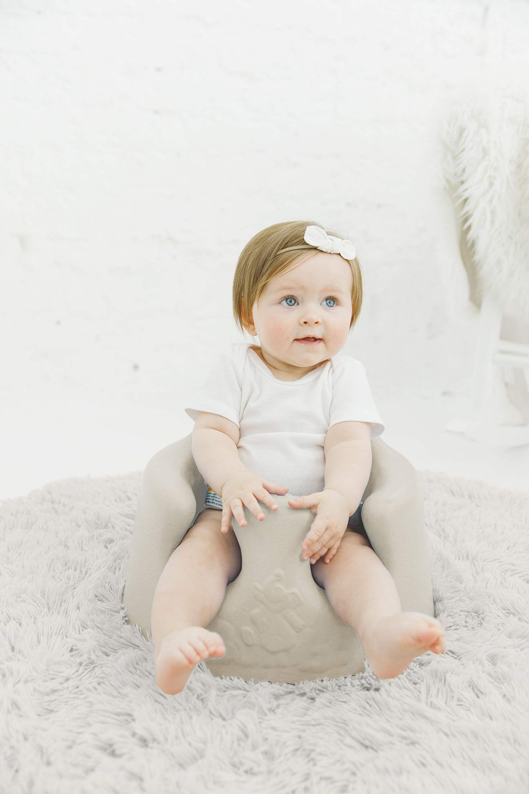 バンボベビーソファー 正規総輸入元 後から付けられる 腰ベルト入り 1 サンドベージュ Bumbo 2個アソート