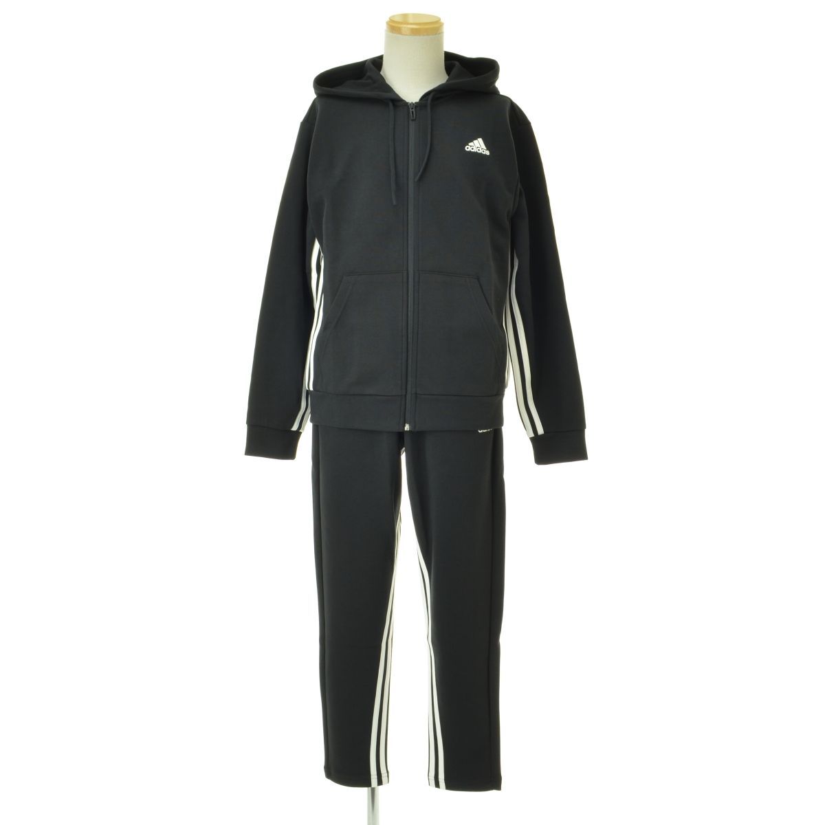 M【ADIDAS】DX7657 DX7651 MUSTHAVES 3STRIPES フード付き